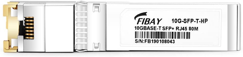 10G SFP+ RJ45 Copper Transceiver Module 10 Pack F854352