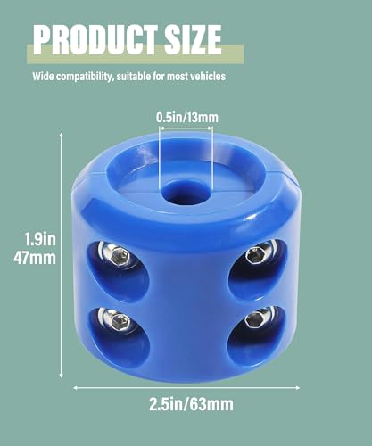 Black Rubber Winch Cable Hook Stopper T705155