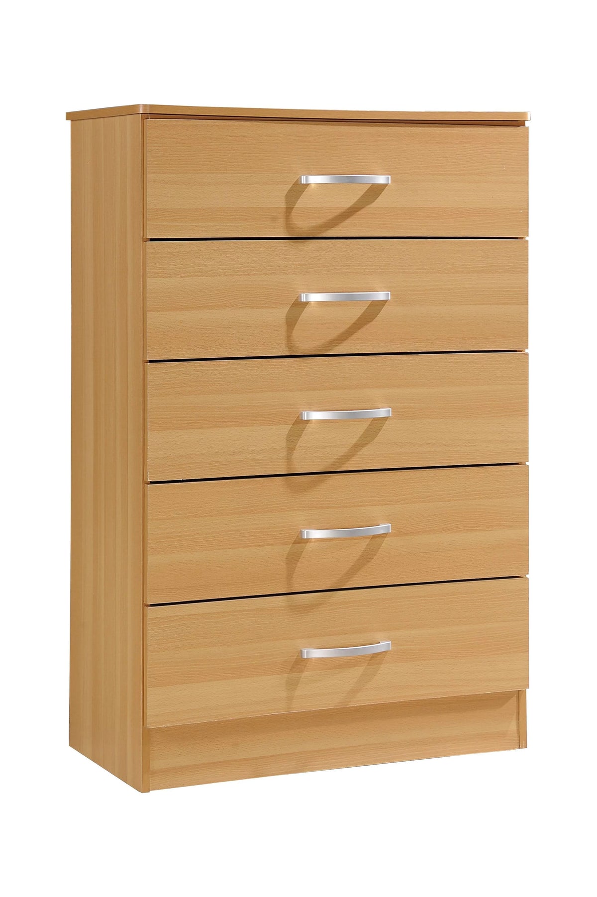 5 Drawer Brown Wood Chest K49976