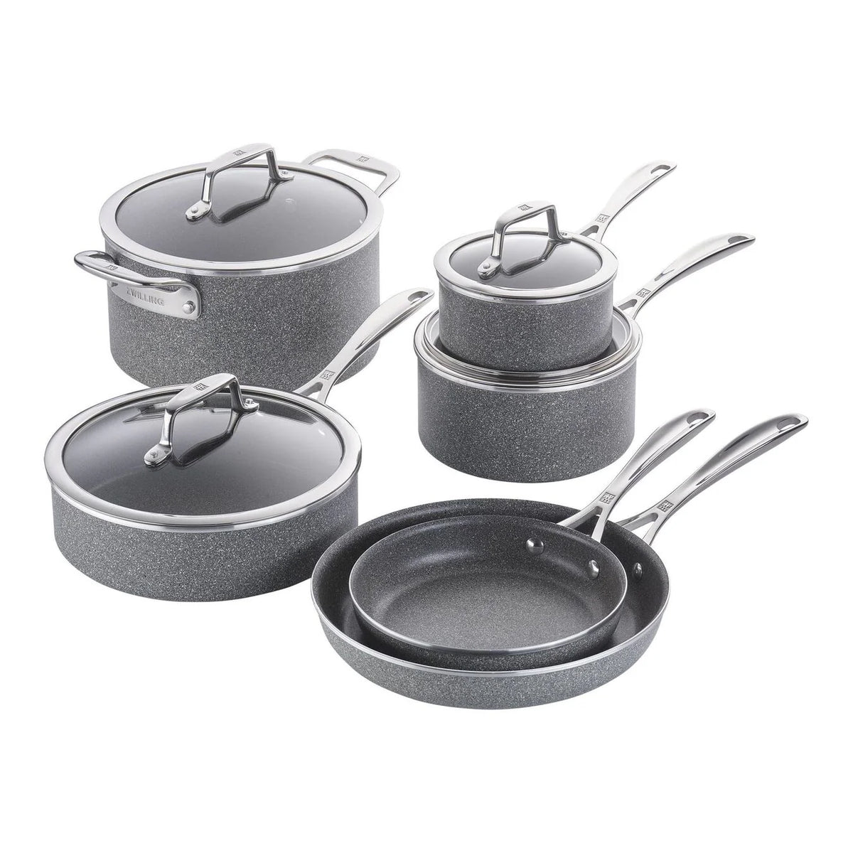 10pc Aluminum Nonstick Cookware Set E1989