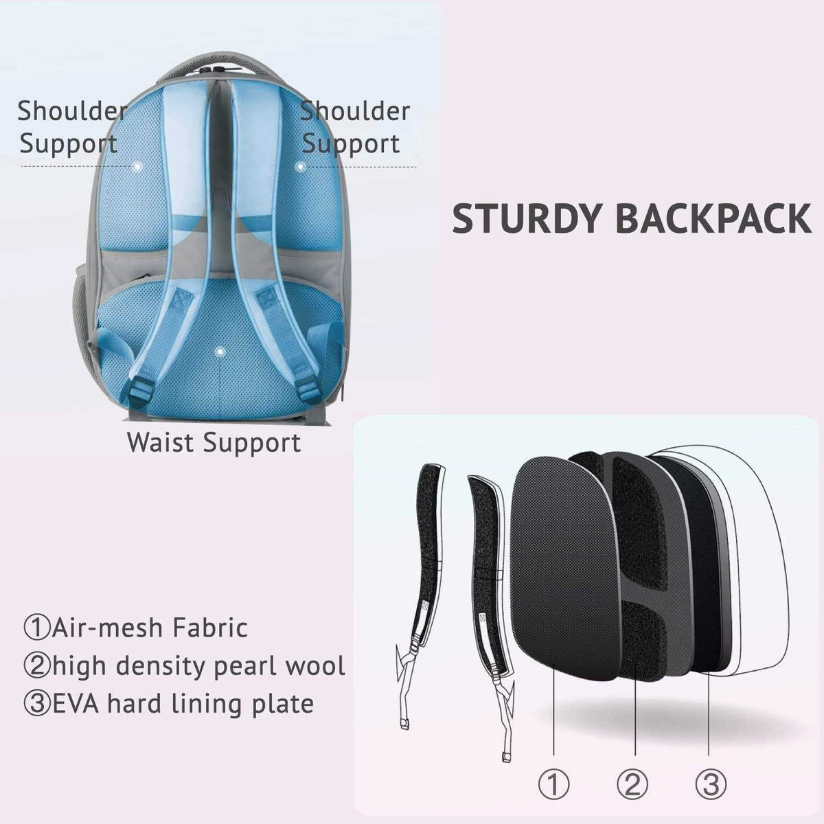 Cat Backpack Carrier with Inbuilt Fan & Light L6048