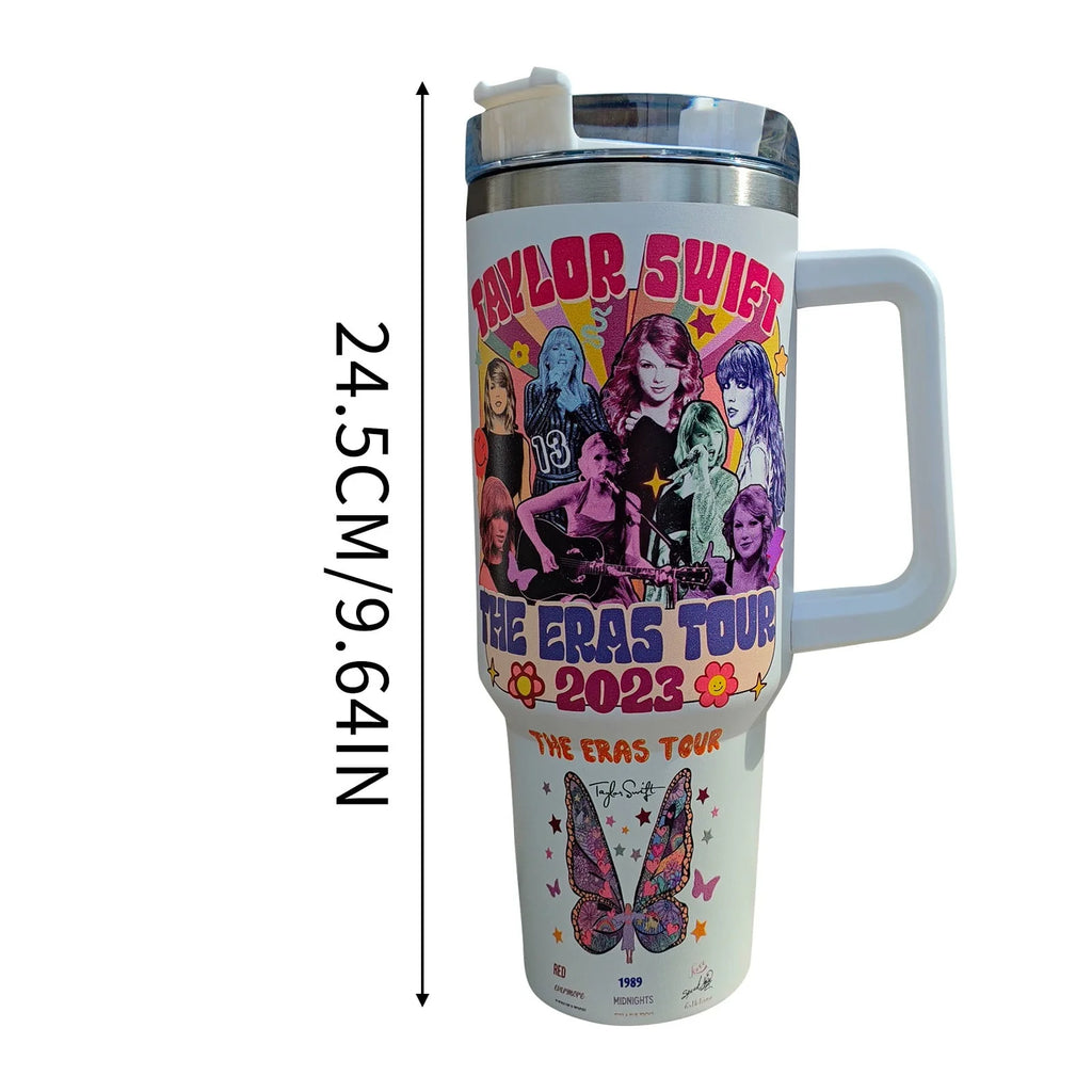 Stainless Steel 40 oz Tumbler with Handle C8803