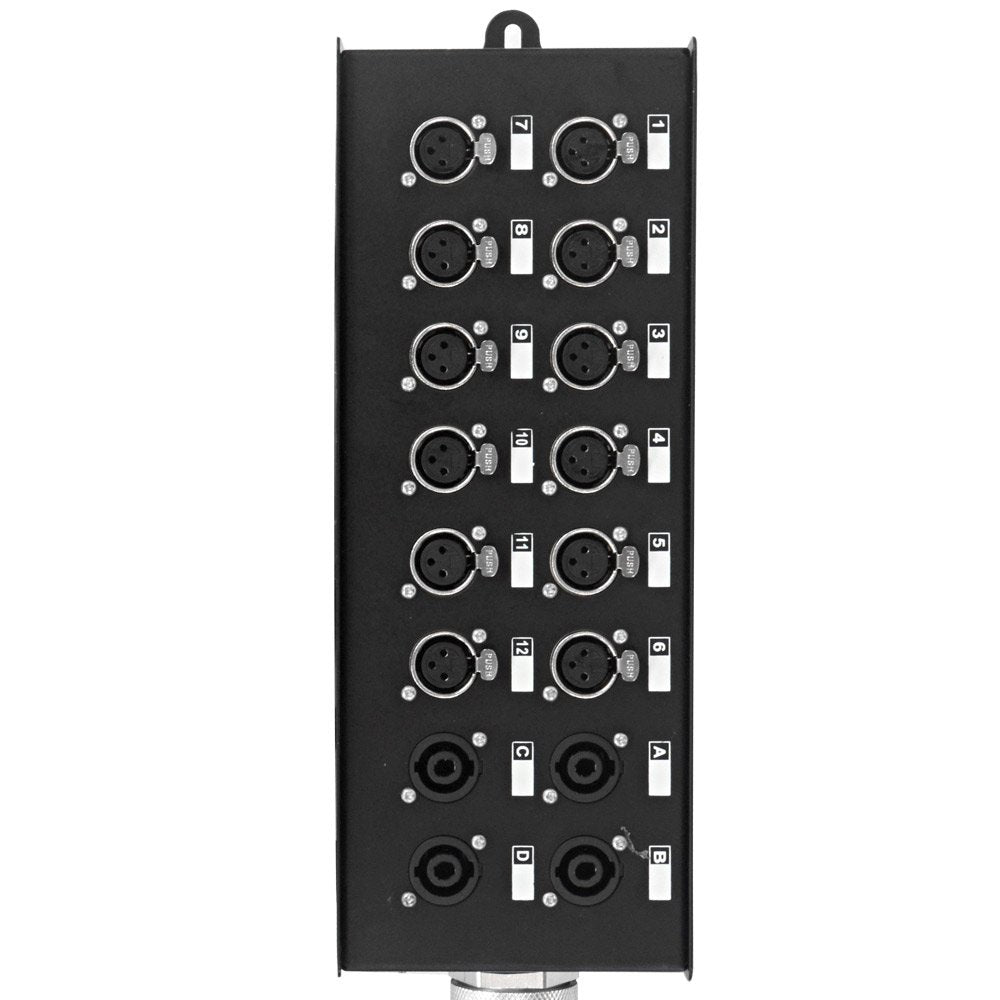12 Channel XLR 4 Channel Speakon Speaker Cable 75 Feet J80861
