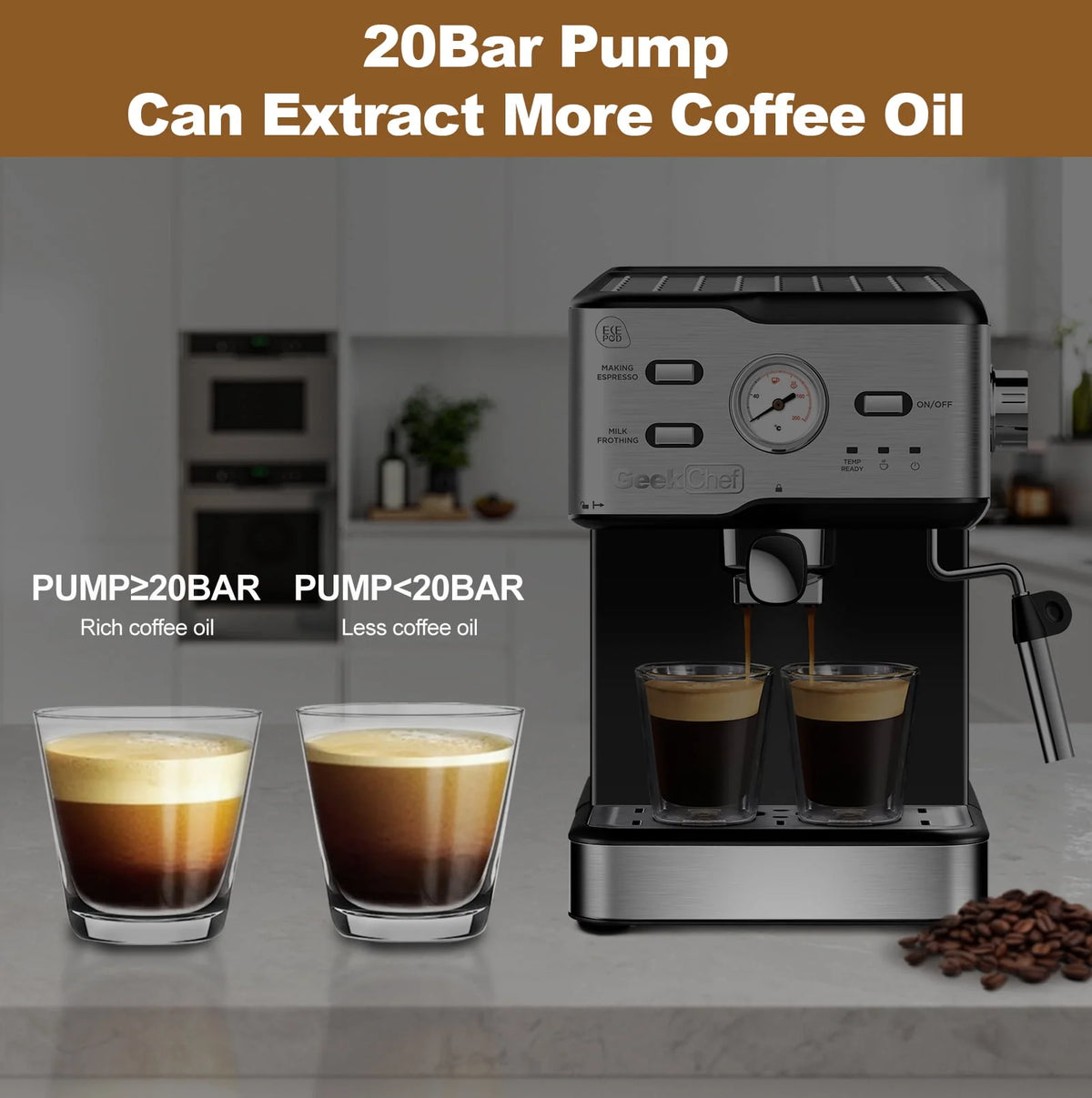 Coffee Espresso Machine O1649