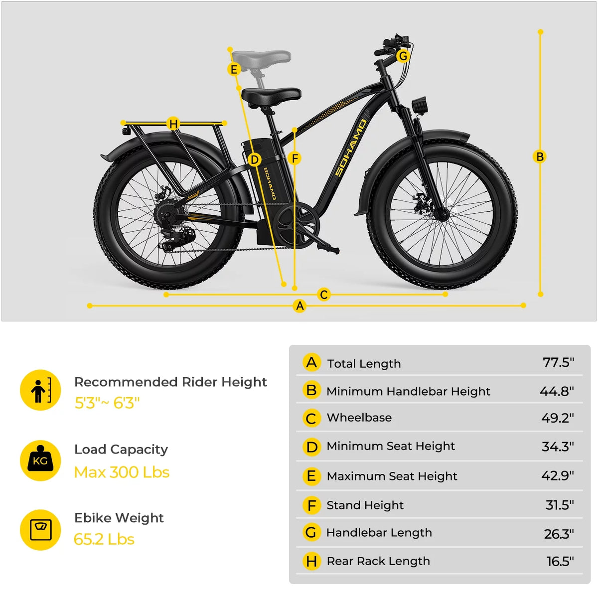 750W 26 Fat Tire Electric Mountain Bike O324005