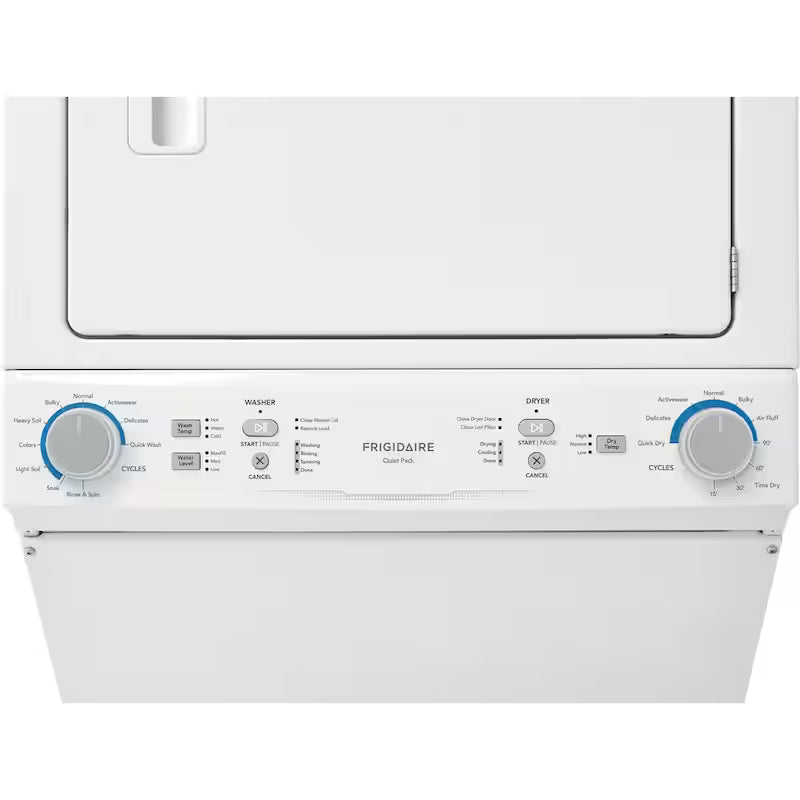 3.9 cu. ft. Washer and 5.6 cu. ft. Gas Dryer Combo in White D683478