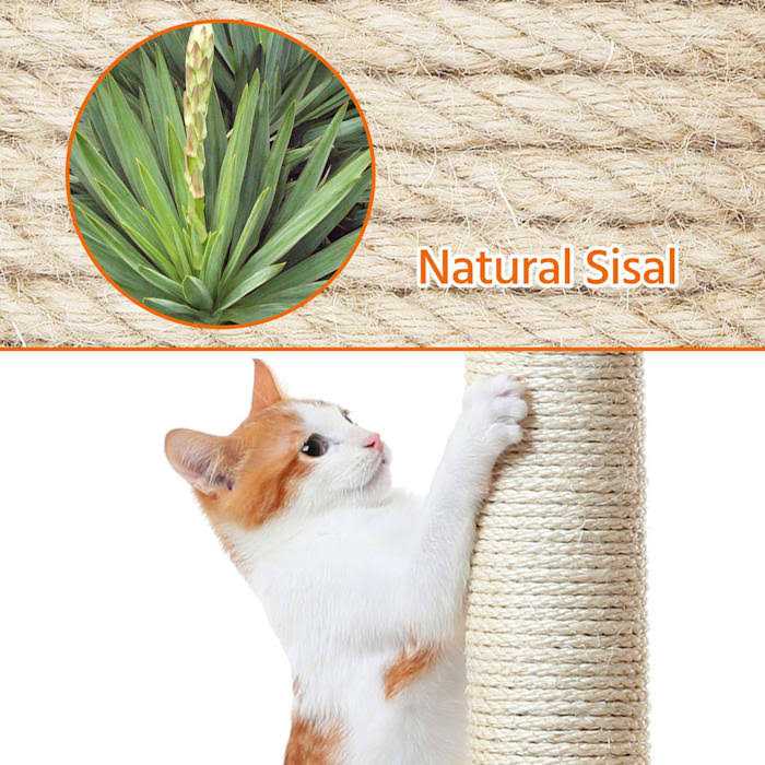 Plush Cat Tree Condo with Basket R858411