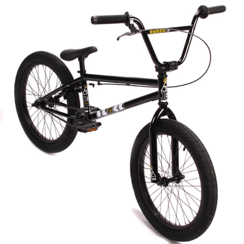 BMX Bike Gloss Black and Camo U430068