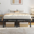 14 Inch Full Metal Platform Bed Frame with Under Bed Storage Q25208