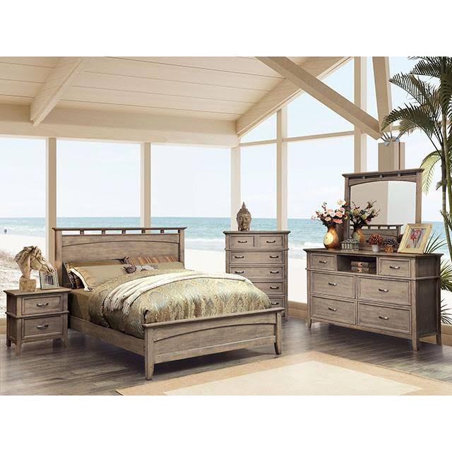 Queen Panel Bed B1194