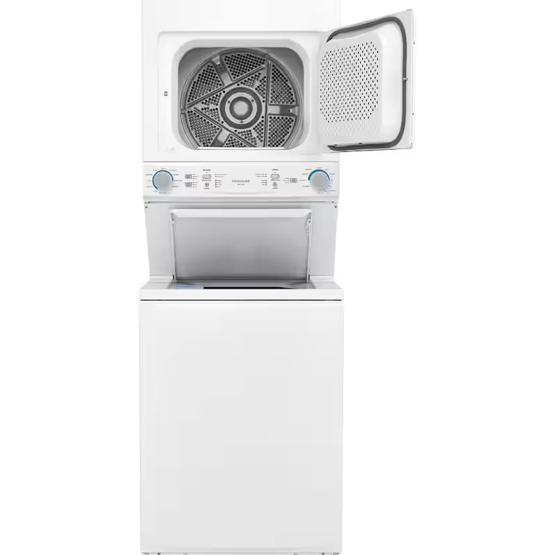 3.9 cu. ft. Washer and 5.6 cu. ft. Gas Dryer Combo in White D683478