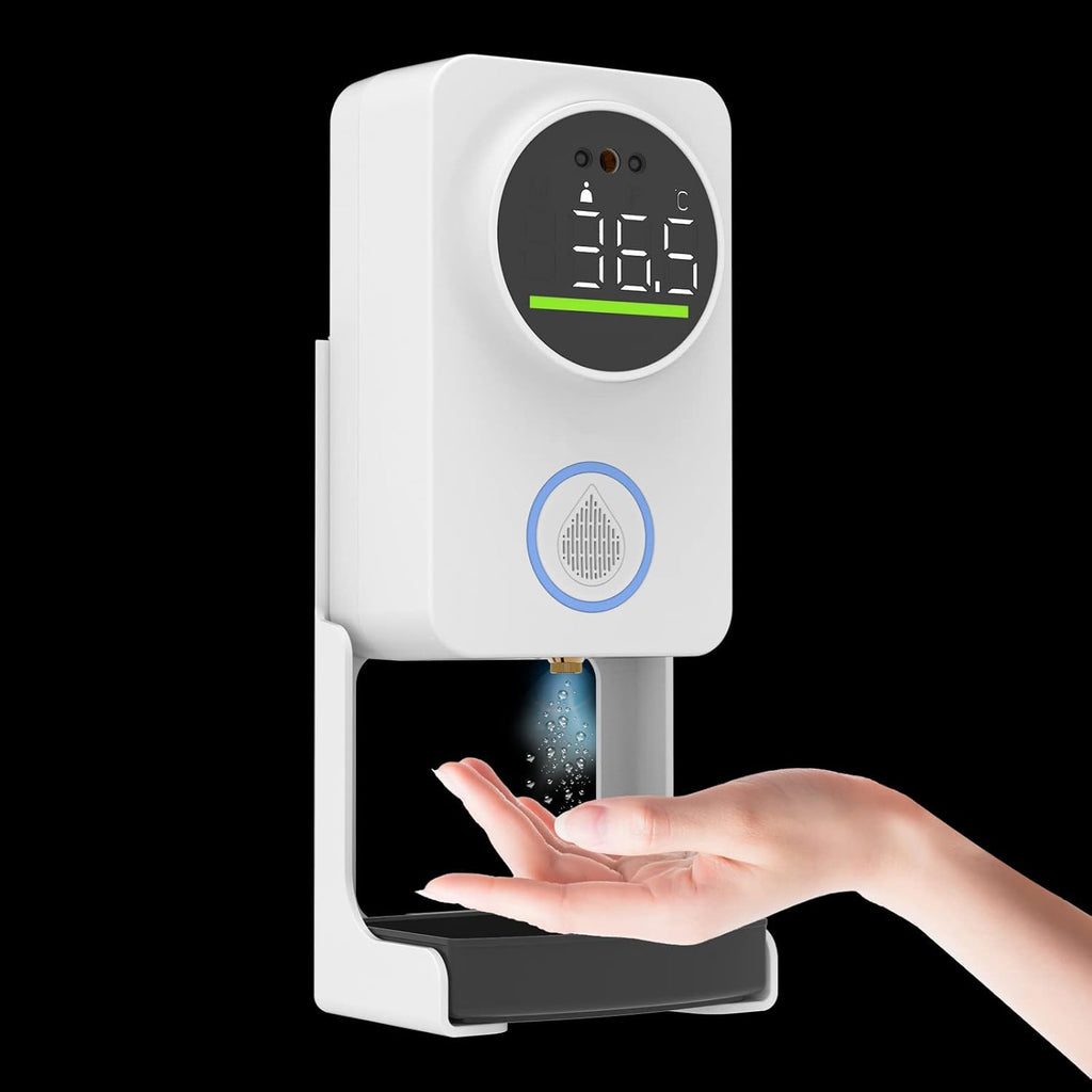 Automatic 2 in 1 Thermometer Soap Dispenser C662
