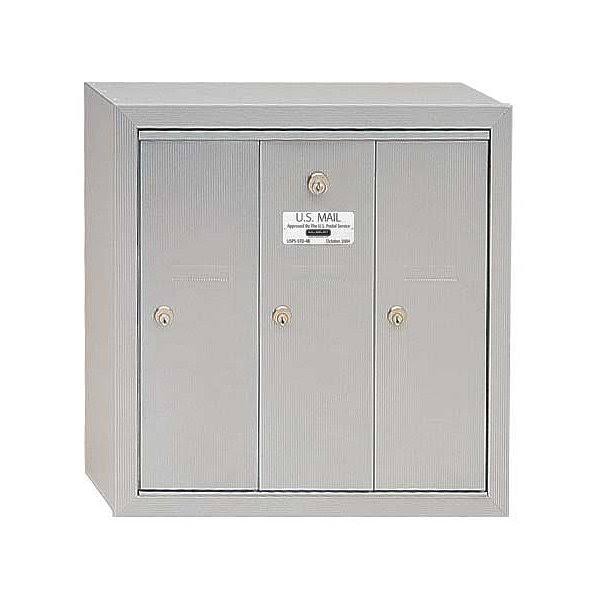 Aluminum 3 Door Vertical Mailbox D556836