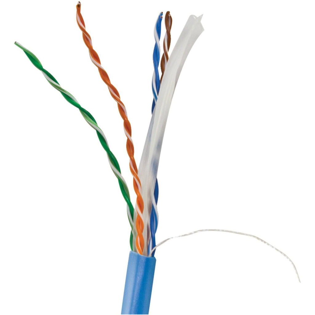 Cat-6 UTP Solid Riser CMR Cable, 1,000ft Blue A318631