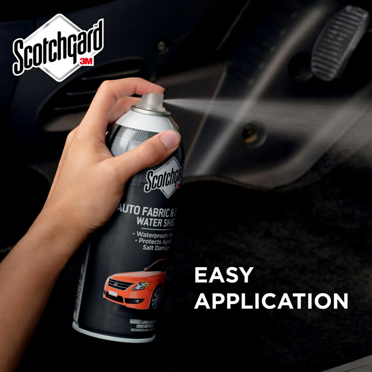 Auto Interior Fabric & Carpet Water Repellent Spray, 10 oz B4440