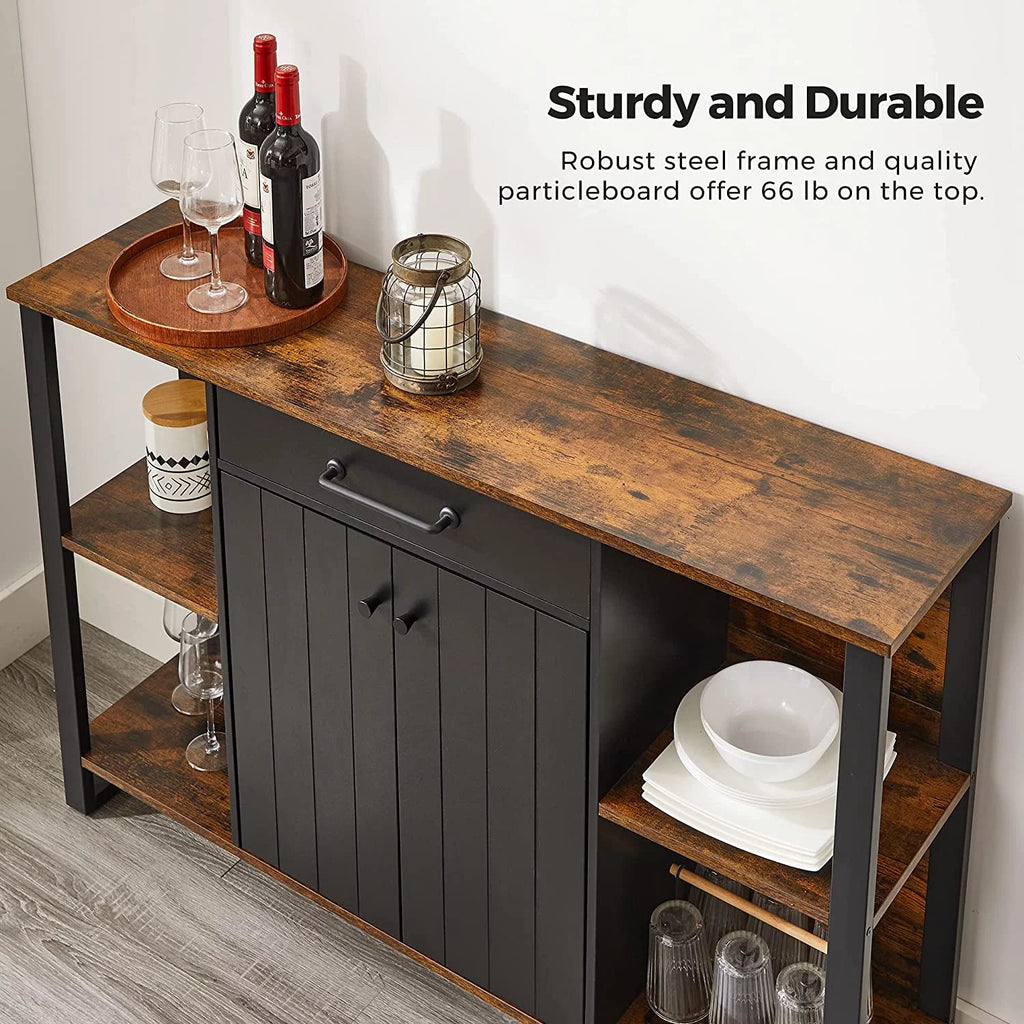 Buffet Cabinet with Drawer Shelves Door X2923