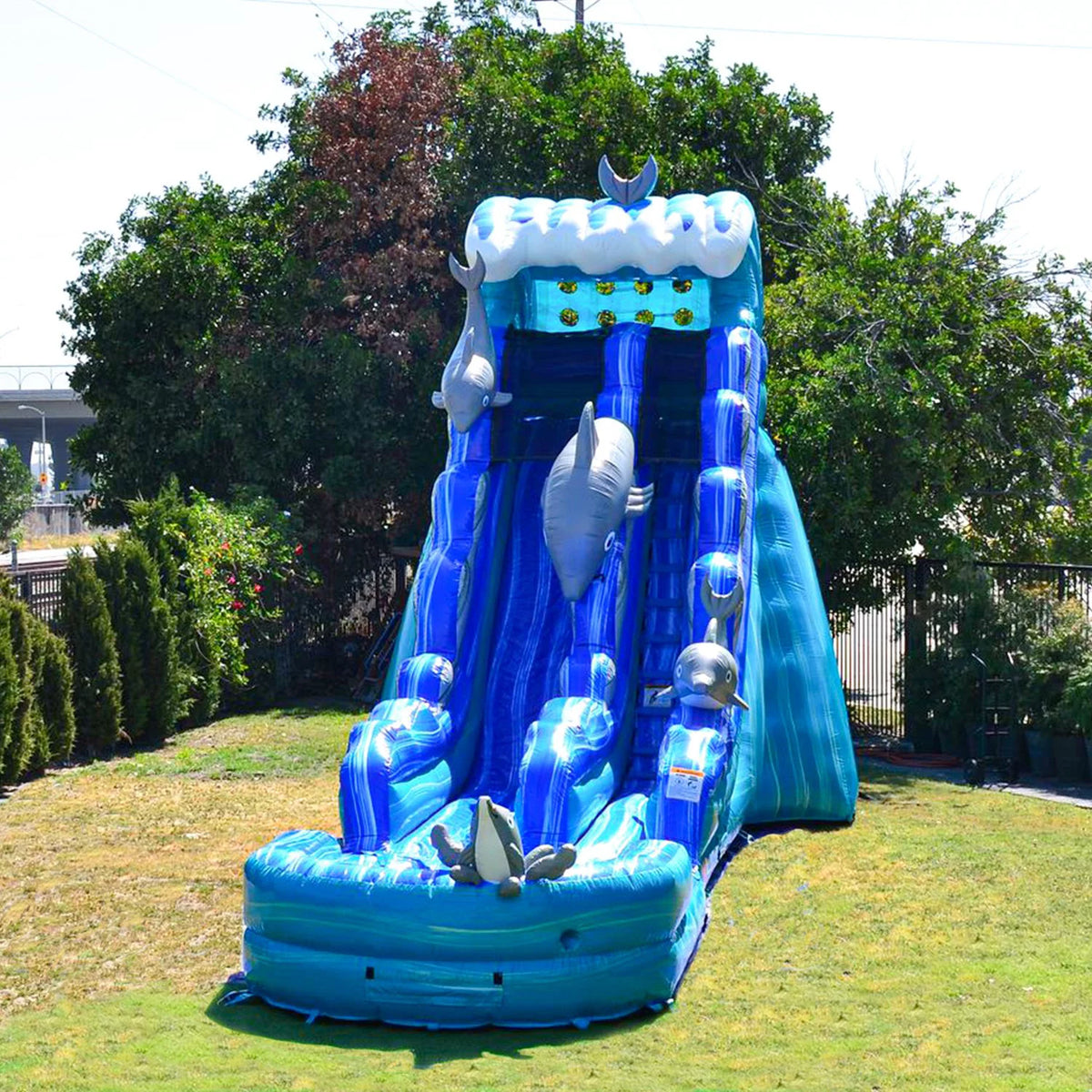 Commercial Grade Inflatable Water Slide with Detachable Pool V27997