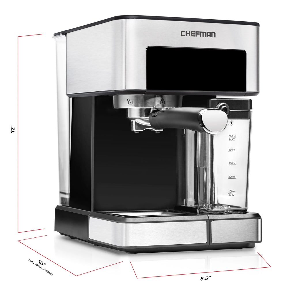 6-in-1 Espresso Machine with Milk Frother C579