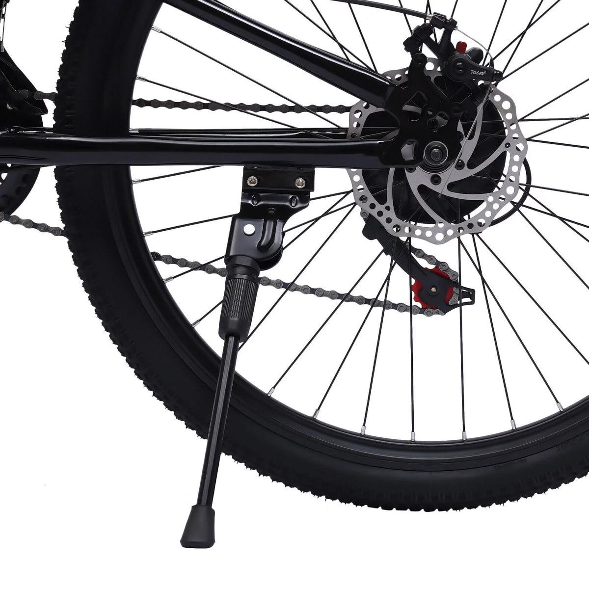 Folding Mountain Bike Full Suspension 21 Speed Black K606054