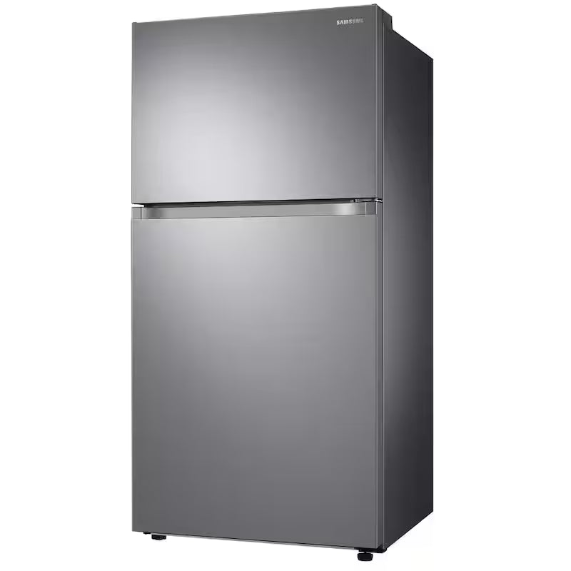 33 in. 21 cu. ft. Top Freezer Refrigerator with Ice Maker in Stainless Steel S396970