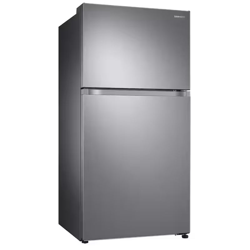 33 in. 21 cu. ft. Top Freezer Refrigerator with Ice Maker in Stainless Steel S396970