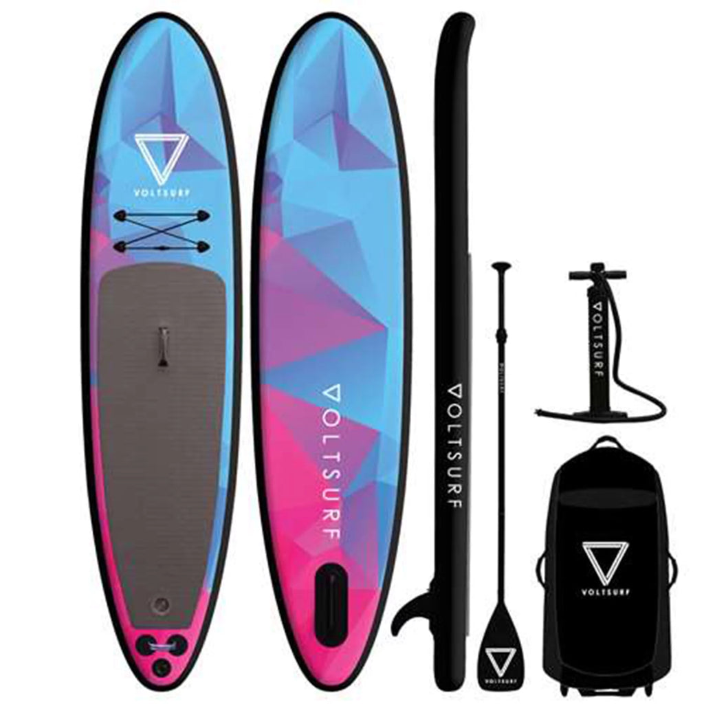 11 Foot Black Inflatable Stand Up Paddle Board J573