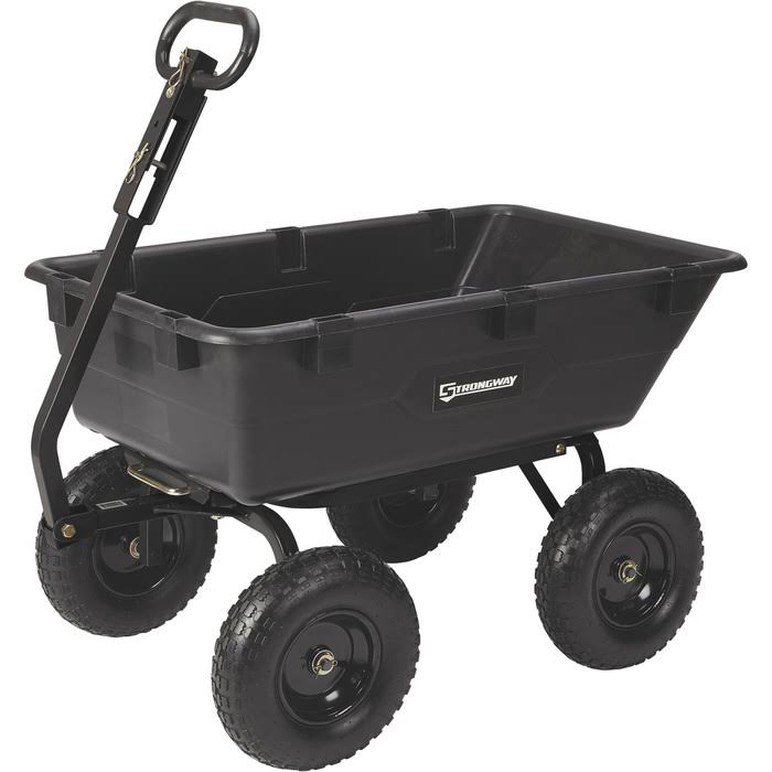 Poly Garden Wagon 1,200-Lb. Capacity U89476