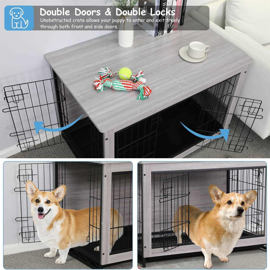 Wooden Dog Crate Furniture S78903