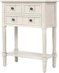 Narrow Console Table with Three Drawers W49163