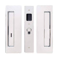 Magnetic Privacy Pocket Door Pull Set Bright Chrome Q533
