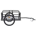 Bike Cargo Trailer Steel Black D969848
