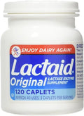 Lactaid Original Caplets 120 ea Pack of 3 C523