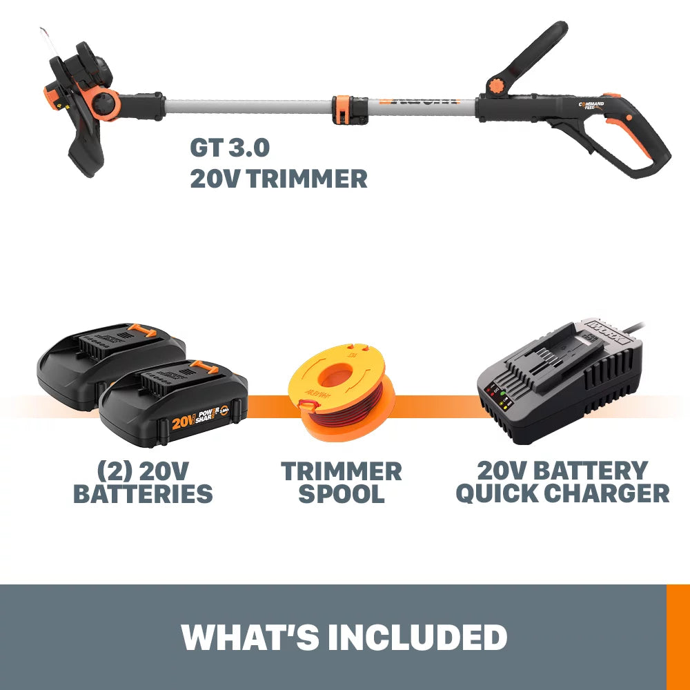 20V Cordless String Trimmer & Edger X406