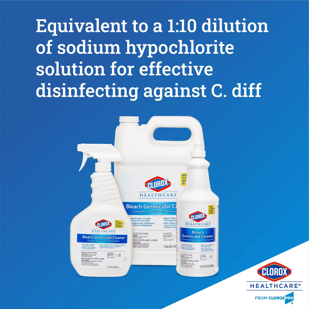 Bleach Germicidal Cleaner Spray, 32 Ounces Each, Pack of 6 P782110