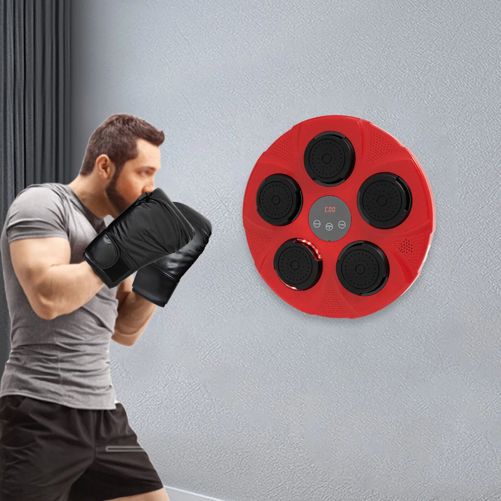 Wall-Mount Boxing Machine with Gloves B32509