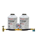 8oz Refrigerant 2 Cans with Brass Can Tap with Gauge V30978