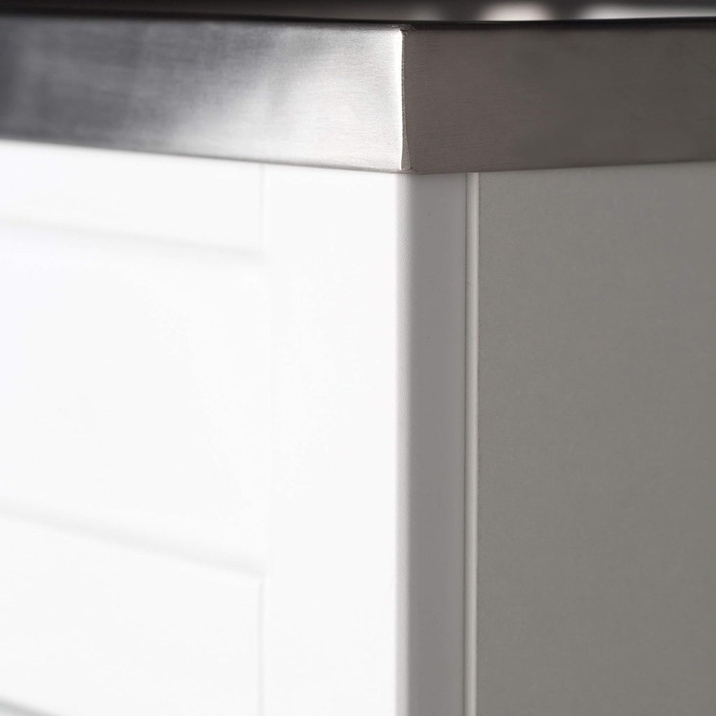 24 inch Laundry Cabinet with Faucet and Stainless Steel Sink K10096