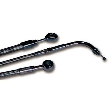 Black Braided Clutch Cable X449