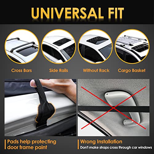 100% Waterproof 20 Cubic Feet Car Rooftop Cargo Carrier Bag J1668