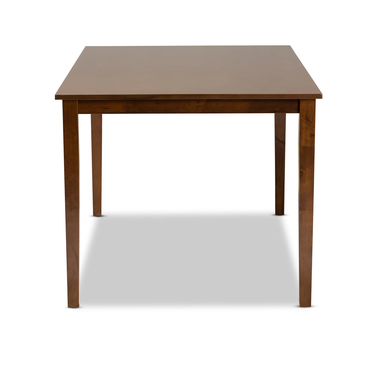 Walnut Brown Rectangular Wood Dining Table X3669