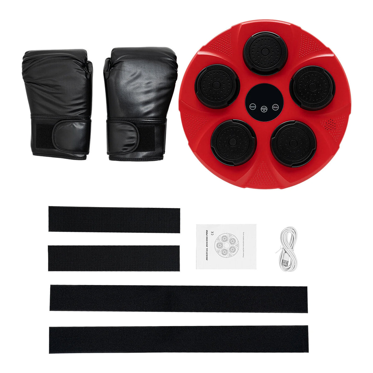 Wall-Mount Boxing Machine with Gloves B32509