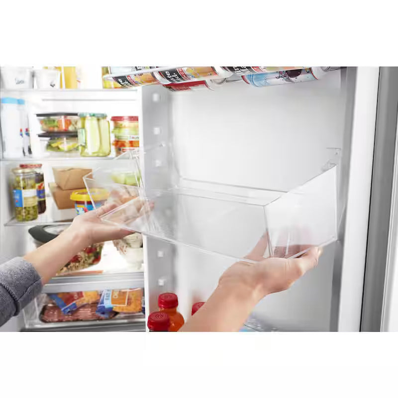 Black 25 cu. ft. Side by Side Refrigerator H39765