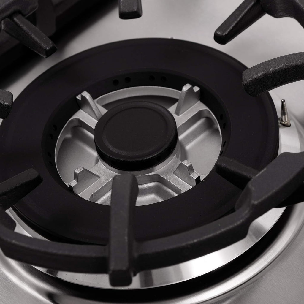 24 Gas Cooktop with 4 Sealed Burners Stainless Steel N90091