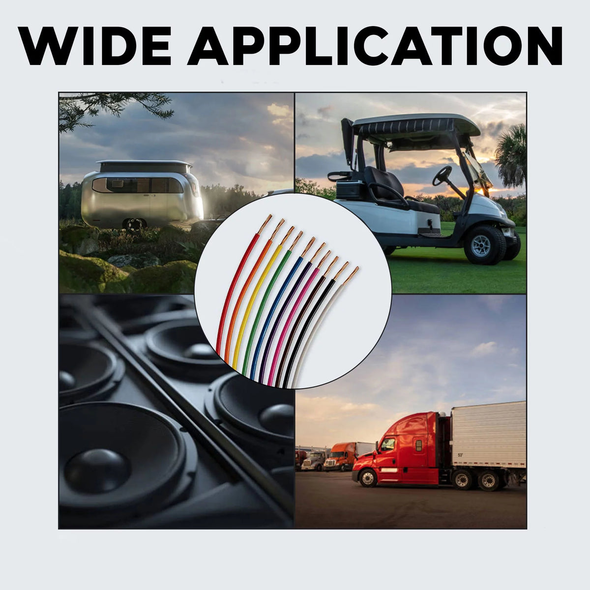 14 Gauge Automotive Primary Wire Red & Black 500ft T21973