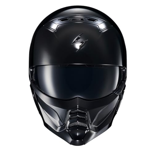 Matte Black 3/4 Motorcycle Helmet L46858