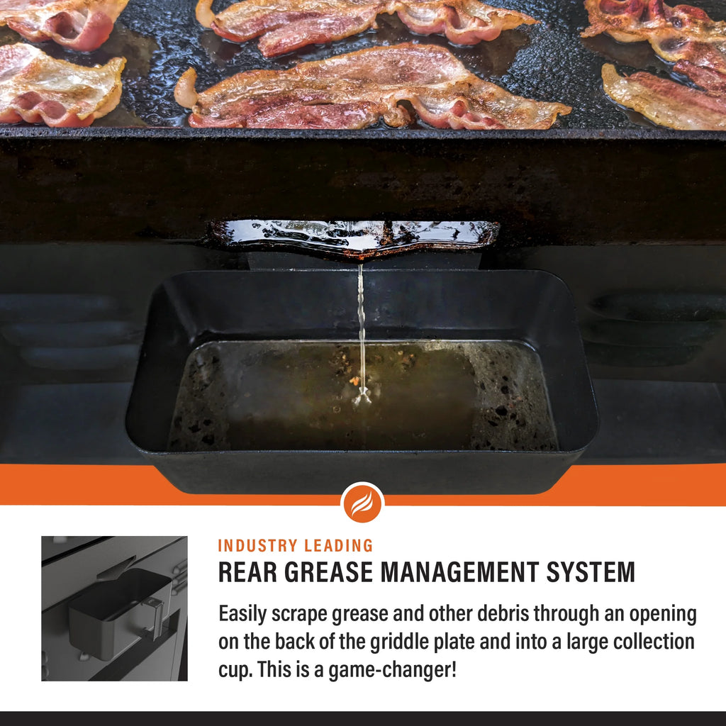2 Burner Propane Griddle with Hood O313