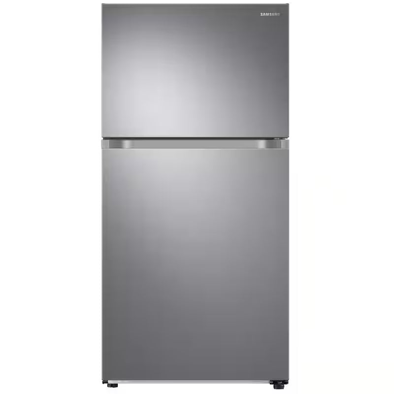 33 in. 21 cu. ft. Top Freezer Refrigerator with Ice Maker in Stainless Steel S396970