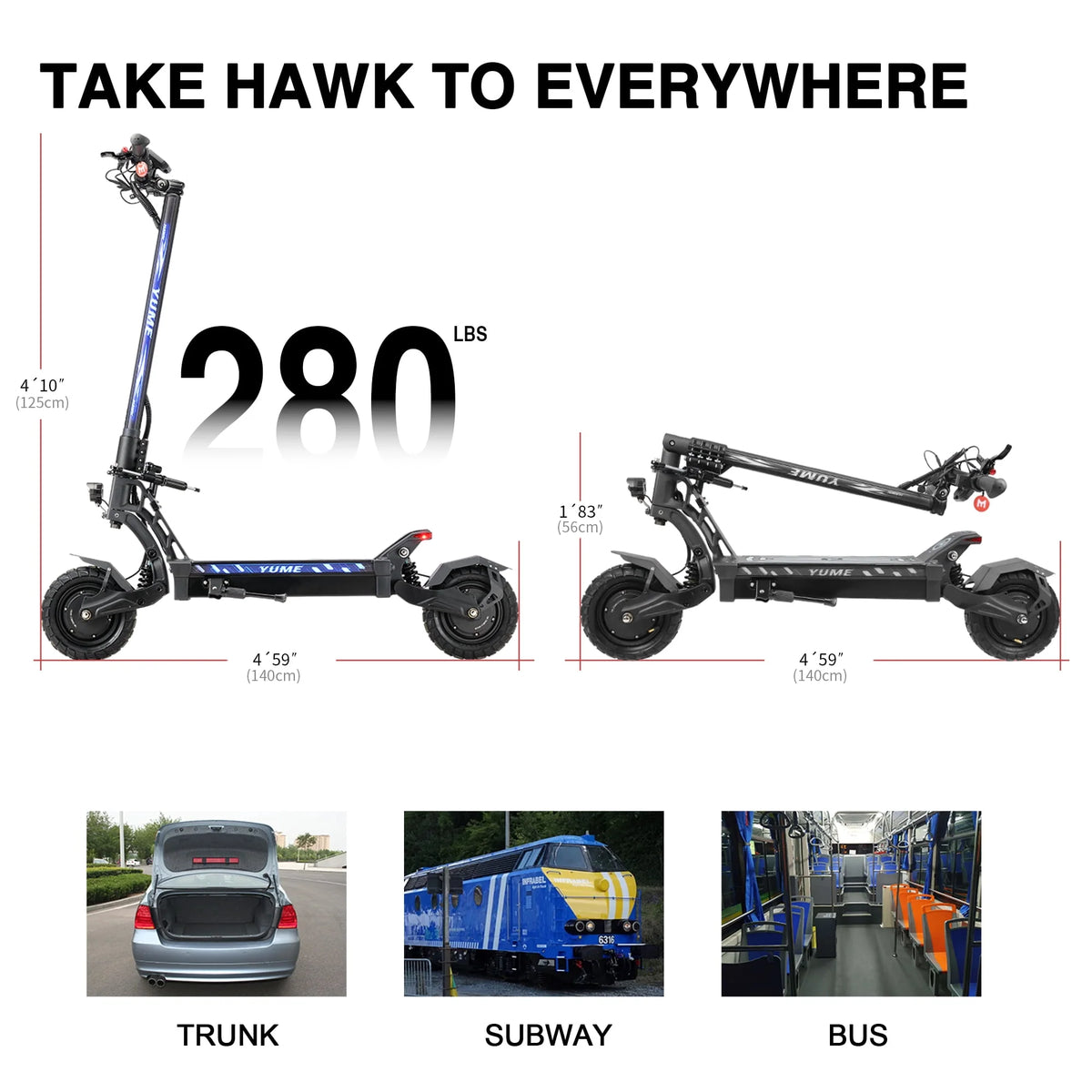 Dual Motor Electric Scooters 2400W 43MPH Z560