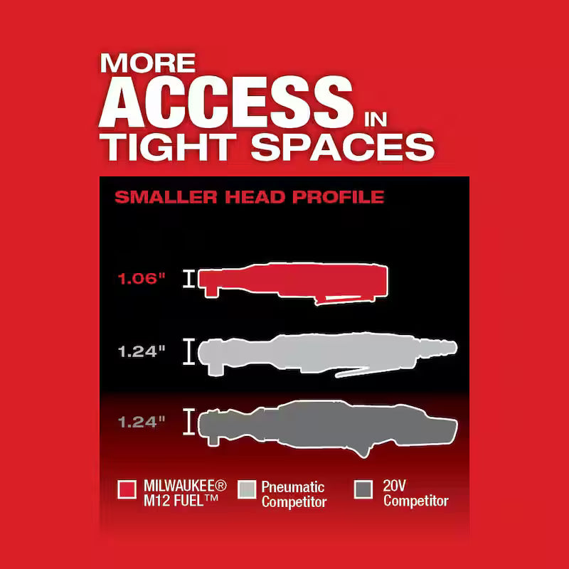 12V Lithium-Ion Brushless Cordless 1/2 in. Ratchet G300579