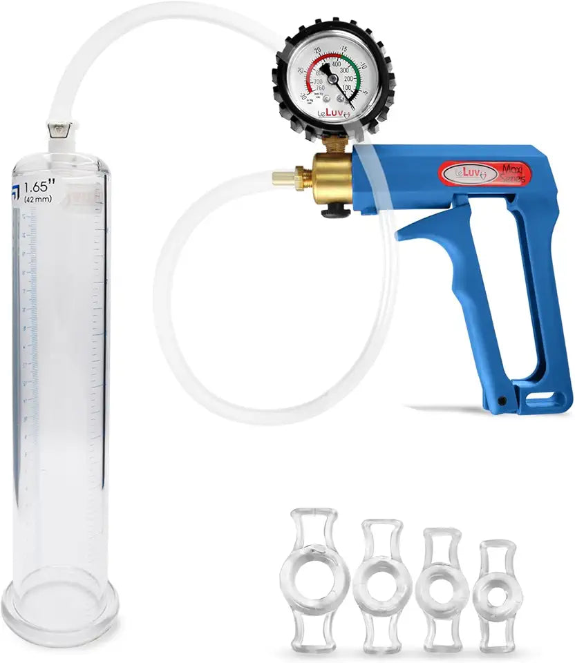 Clear Hose 4 Sizes Constriction Rings 9 inch Length 1.65 inch Diameter Cylinder T104